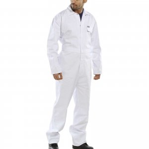 White Coverall Boiler Suits